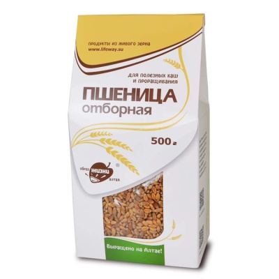 Пшеница 0,5 кг. приобрести в интернет-магазине «Эколотос»