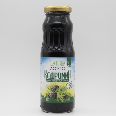 Кедромин (хвойный экстракт) в стекле 330 гр. приобрести в интернет-магазине «Эколотос»