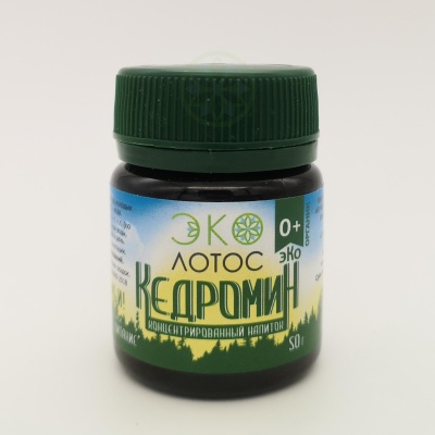 Кедромин (хвойный экстракт) в пластике 50 гр. приобрести в интернет-магазине «Эколотос»