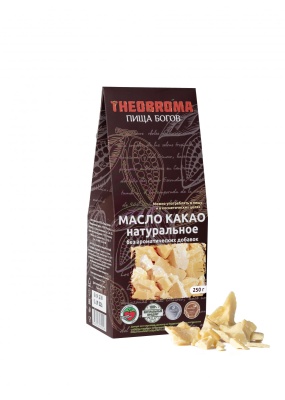 Масло какао натуральное 250 гр. приобрести в интернет-магазине «Эколотос»